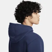 Nike Club Fleece Men's Pullover Толстовка с капюшоном Blue