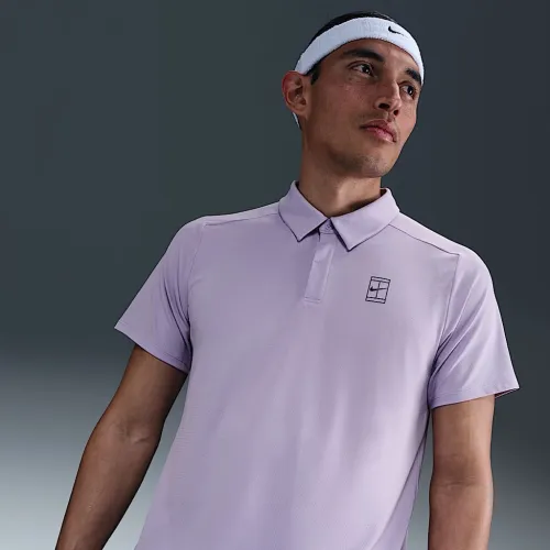 NikeCourt Advantage чоловічі Dri-FIT Tennis Polo колір фіолетовий