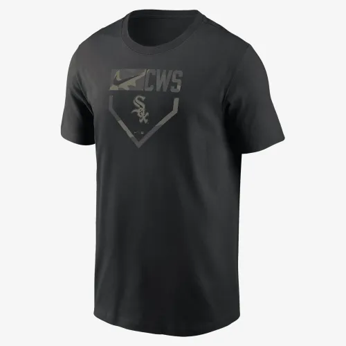 Chicago колір білий Sox Camo чоловічі Nike MLB футболка колір чорний