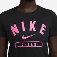 Nike женская Cheer футболка цвет черный