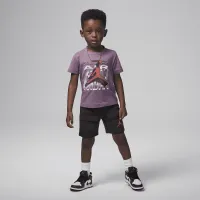 Nike Jordan Air 3-D Toddler 2-Piece шорти комплект колір чорний