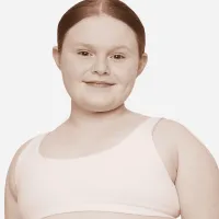 Nike Dri-FIT Alate All U Big дитячі (Girls') Sports Bra (Extended Size) Pink