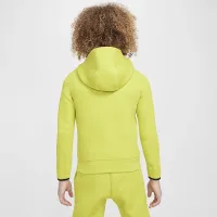 Nike Sportswear Tech Fleece Big детские (для мальчиков) Full-Zip Толстовка с капюшоном цвет зеленый