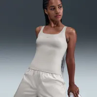 Nike Form женская Tank Top цвет коричневый