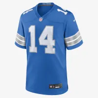 Amon-Ra St. колір коричневий Detroit Lions чоловічі Nike NFL Game Football Jersey блакитний