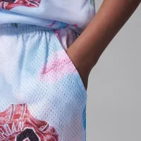 Nike Jordan Dri-FIT Essentials Big детские Summer Pack Printed Mesh шорты цвет белый