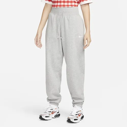 Nike Sportswear Phoenix Fleece жіноча З високою талією оверсайз Sweatpants колір сірий