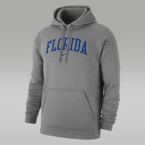Florida Club Fleece чоловічі Nike College Pullover Толстовка з капюшоном колір сірий