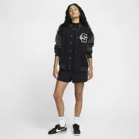 Nike Serena Williams Design Crew жіноча оверсайз Bomber Куртка колір чорний