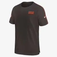Cleveland цвет коричневыйs Sideline Coach мужские Nike Dri-FIT NFL Top цвет коричневый