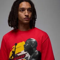 Nike Jordan мужские футболка цвет красный