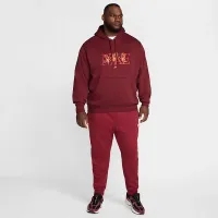 Nike Club мужские French Terry Толстовка с капюшоном цвет красный