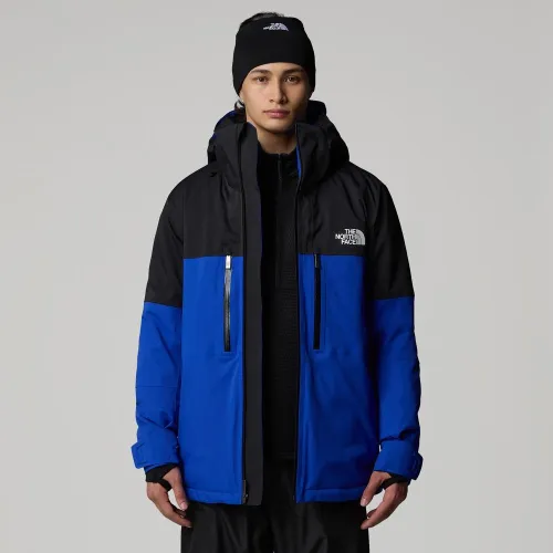 Куртка The North Face Chakal 0A87Y6EF11 - гранатово-чорна - фото 4