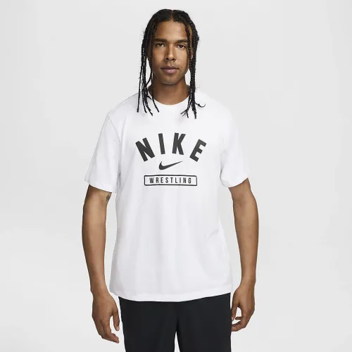 Nike мужские Wrestling футболка цвет белый