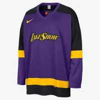 Los Angeles Lakers City Edition чоловічі Nike NBA Hockey Jersey колір фіолетовий