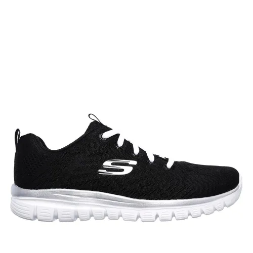 Кроссовки Skechers Graceful Get Connected 12615BKW - Черные