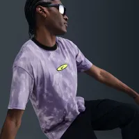 Nike Sportswear Max90 футболка цвет фиолетовый