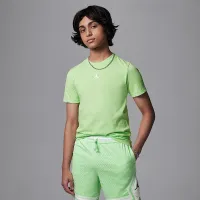 Nike Jordan Dri-FIT Sport Big дитячі Core футболка колір зелений
