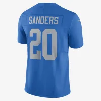 Barry Sanders Detroit Lions чоловічі Nike Dri-FIT NFL Limited Football Jersey блакитний
