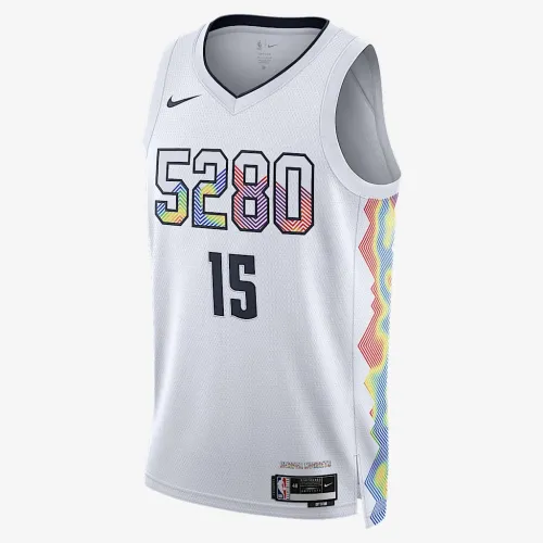 Nikola Jokić Denver Nuggets 2024/25 City Edition чоловічі Nike Dri-FIT NBA Swingman Jersey колір білий