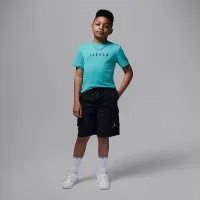 Nike Jordan Big дитячі Embroideколір червоний Logo футболка колір зелений