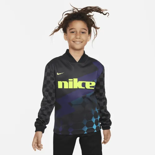 Nike Dri-FIT Big дитячі Soccer Jersey колір чорний