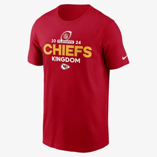 чоловічі Nike NFL футболка Kansas City Chiefs 2024 NFL Playoffs колір червоний