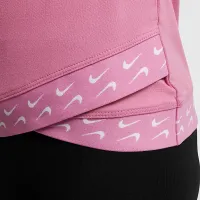 Nike Dri-FIT All Day Play Little детские Hemmed футболка Pink