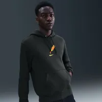 Nike Sportswear Club Pullover Fleece Толстовка с капюшоном цвет черный