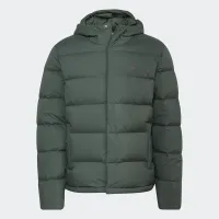 Куртка adidas Helionic Hooded Down HG8749 - зелена