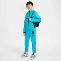 Nike Tech Big детские (для мальчиков) Woven Pants цвет зеленый