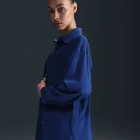 Nike 24.7 PerfectStretch жіноча Dri-FIT оверсайз Long-Sleeve Shirt блакитний