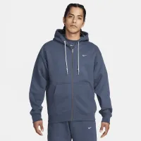 Nike Solo Swoosh мужские Full-Zip Толстовка с капюшоном синий