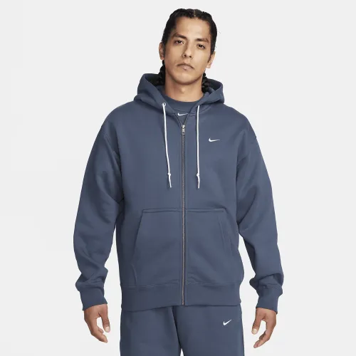 Nike Solo Swoosh чоловічі Full-Zip Толстовка з капюшоном блакитний