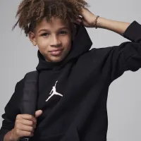 Nike Jordan MJ Flight MVP Big детские Pullover Толстовка с капюшоном цвет черный