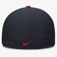 Atlanta Braves True мужские Nike Dri-FIT MLB Fitted Hat синий