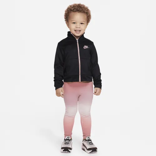 Nike Toddler Tricot Куртка and Printed лосины набор Pink