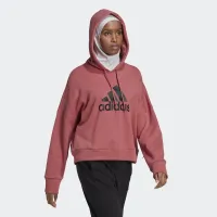Кофта/футболка adidas Future Icons Badge Of Sport Толстовка з капюшоном HK0544 - Червона