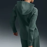 Nike Sportswear Tech Fleece Windrunner женская Full-Zip Толстовка с капюшоном цвет зеленый