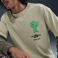 Nike ACG мужские футболка цвет коричневый