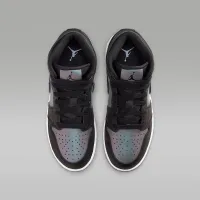 Nike Air Jordan 1 Mid SE Big дитячі Кросівки колір чорний