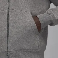 Nike Jordan Brooklyn Fleece мужские Full-zip Толстовка с капюшоном цвет серый