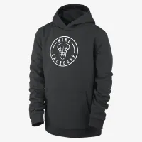 Nike Big детские (для мальчиков) Lacrosse Pullover Толстовка с капюшоном цвет черный