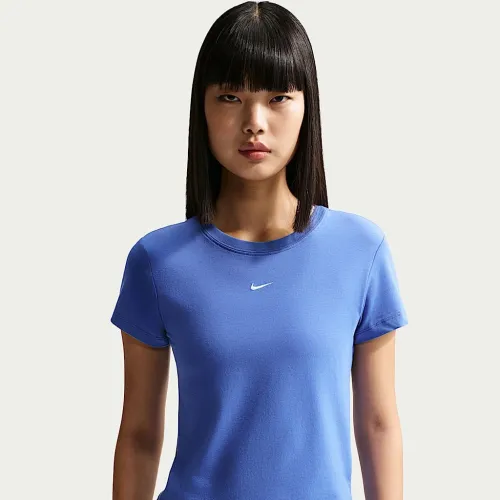 Nike Sportswear Chill Knit женская футболка синий