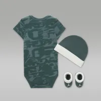Nike Jordan MVP Baby (0-9M) 3-Piece Boxed набор цвет зеленый