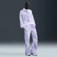 Nike Sportswear Phoenix Fleece женская оверсайз Crew-Neck свитшот цвет фиолетовый