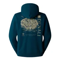Кофта/футболка The North Face Topographic 0A89DS1NO1 - Голубая