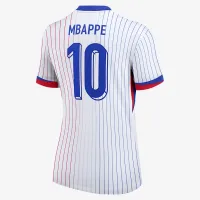 Kylian Mbappé France National Team 2024 Stadium Away жіноча Nike Dri-FIT Soccer Jersey колір білий