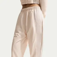 Nike Sportswear женская оверсайз Mid-Rise спортивные штаны цвет белый