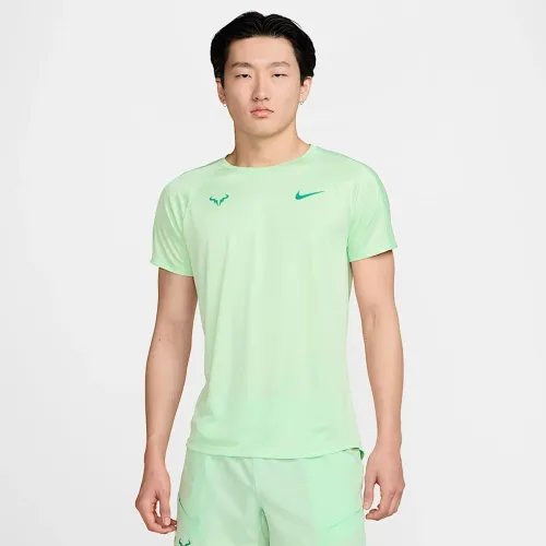 Rafa Challenger чоловічі Nike Dri-FIT Short-Sleeve Tennis Top колір зелений